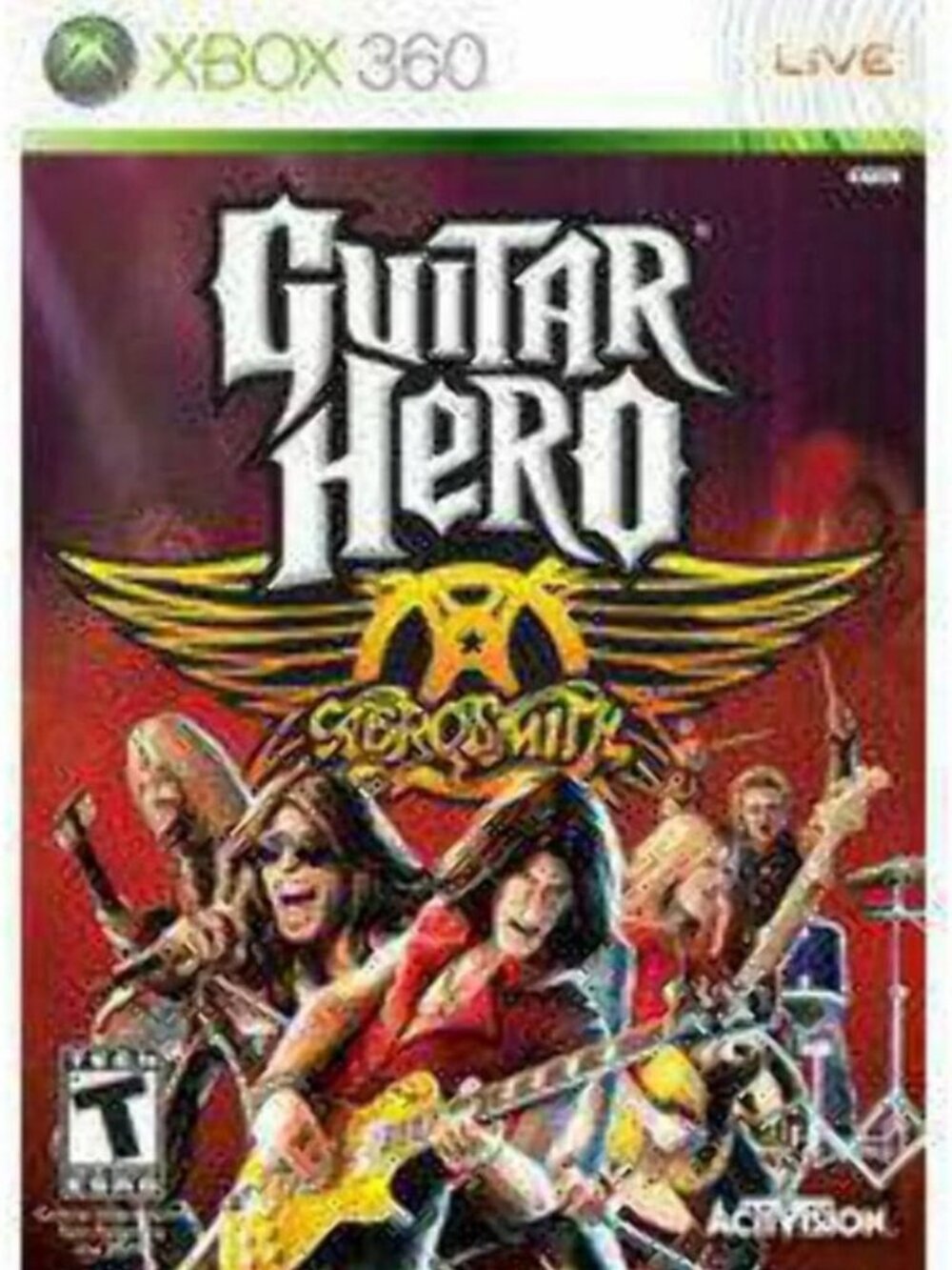 Classic Guitar Hero Game for PS2 - Rock Music Adventure with Aerosmith Hits